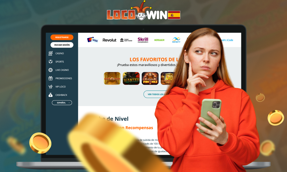El casino en línea Locowin no cobra comisiones por transacción
